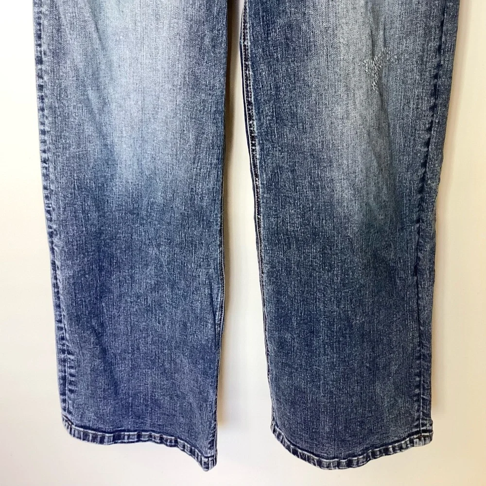 Kut From The Kloth Jean High Rise Wide Leg Jeans in Punctual - 10 - Picture 4 of 12